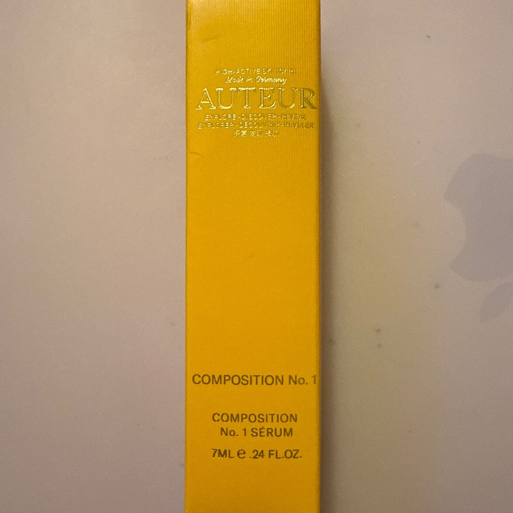 Auteur Skincare Composition No. 1 7 ml